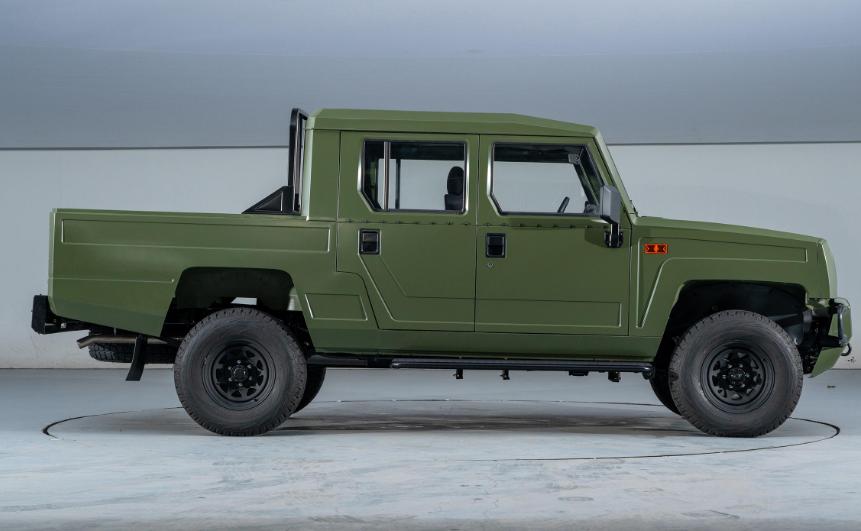 北汽勇士皮卡详细尺寸,北汽勇士柴油2021款加长双排皮卡