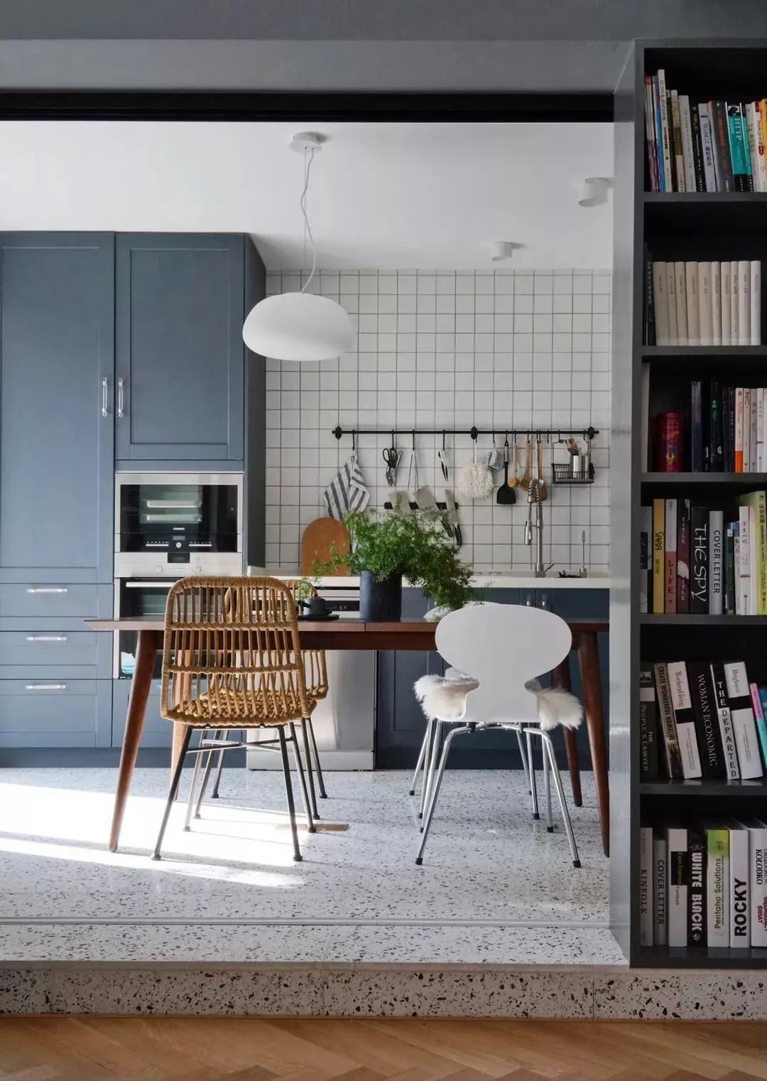 150平二手房改造效果,打通两套房变大平层