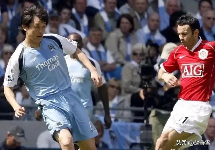 孙继海中国太阳照亮曼联后防线,英超中国德比孙继海