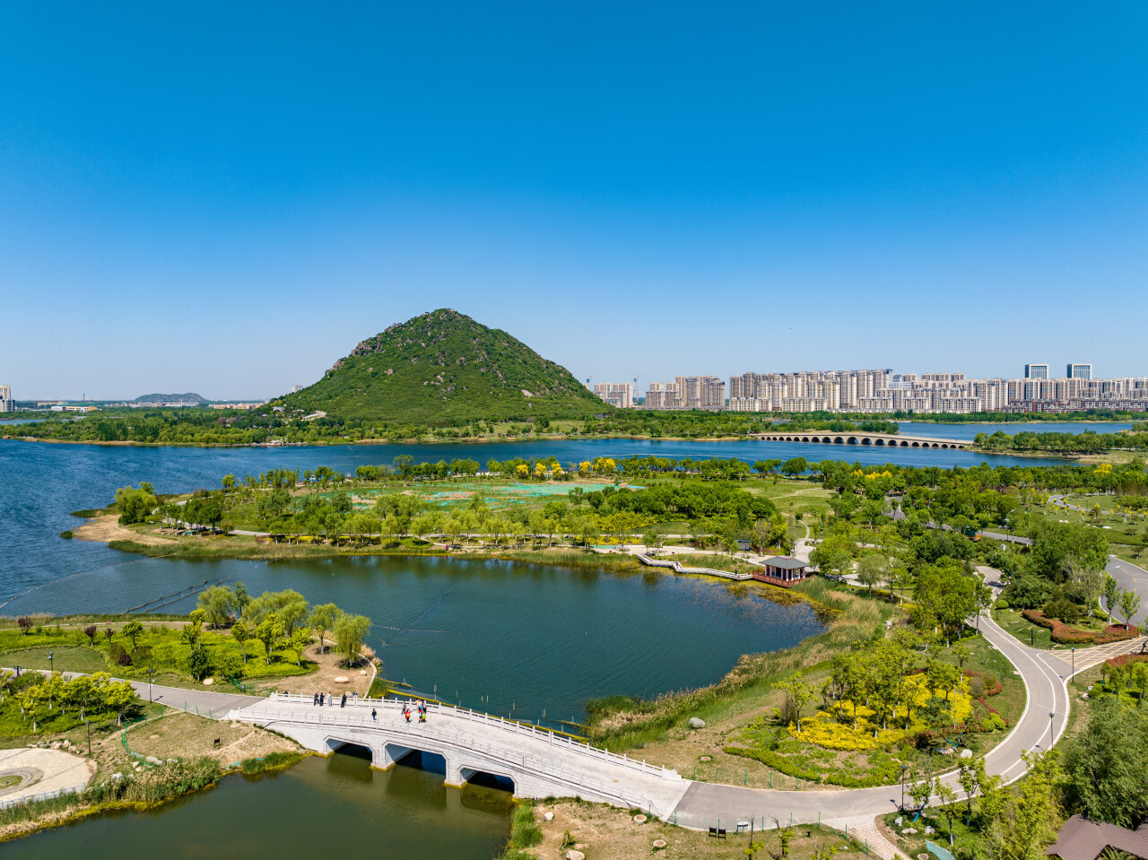 济南西部湿地公园旅游攻略,济南春游的好去处湿地公园