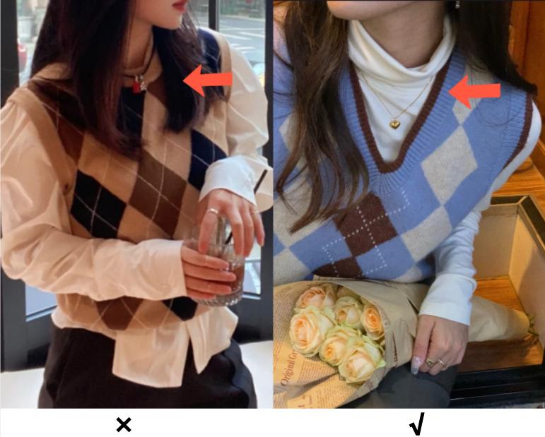 针织马甲棉麻衬衫,针织马甲衬衫下面怎么搭