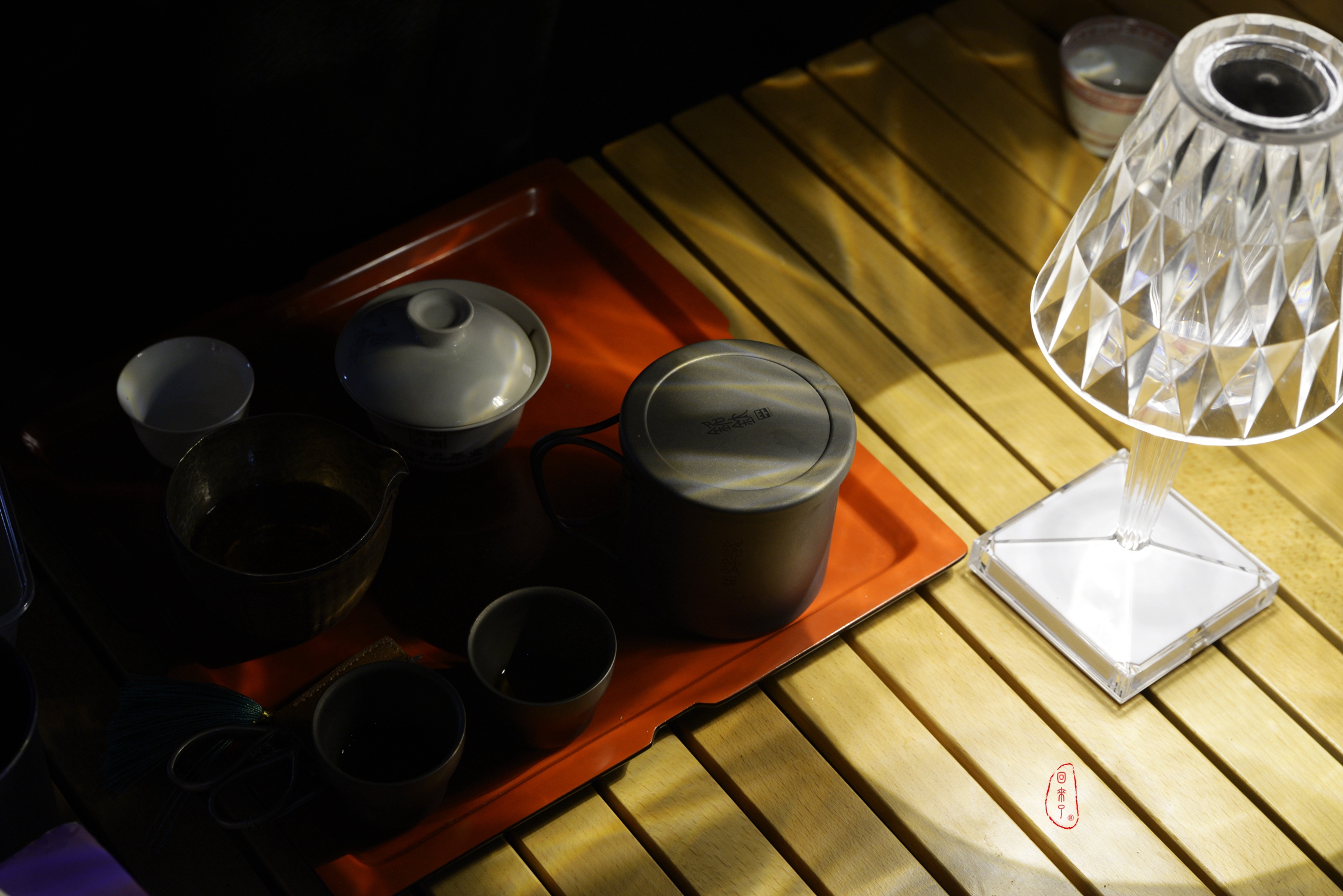 纯钛高端户外纯钛茶具,户外茶具推荐纯钛材料