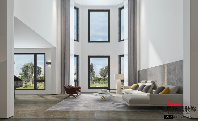 南通豪宅别墅装修实景,南通品清别墅