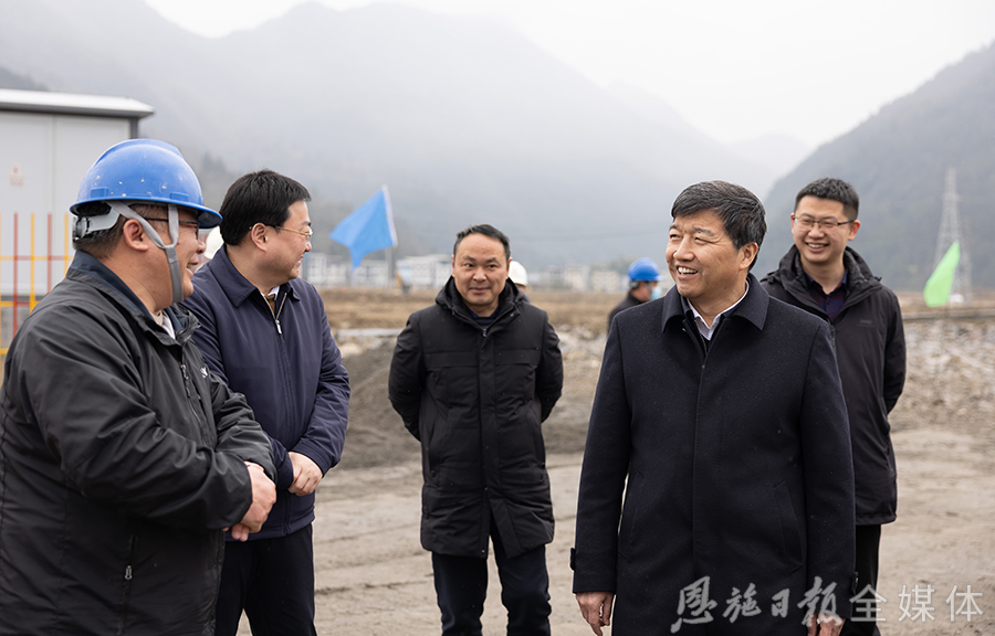 胡超文到宣恩一正药业调研,胡超文建始工业园