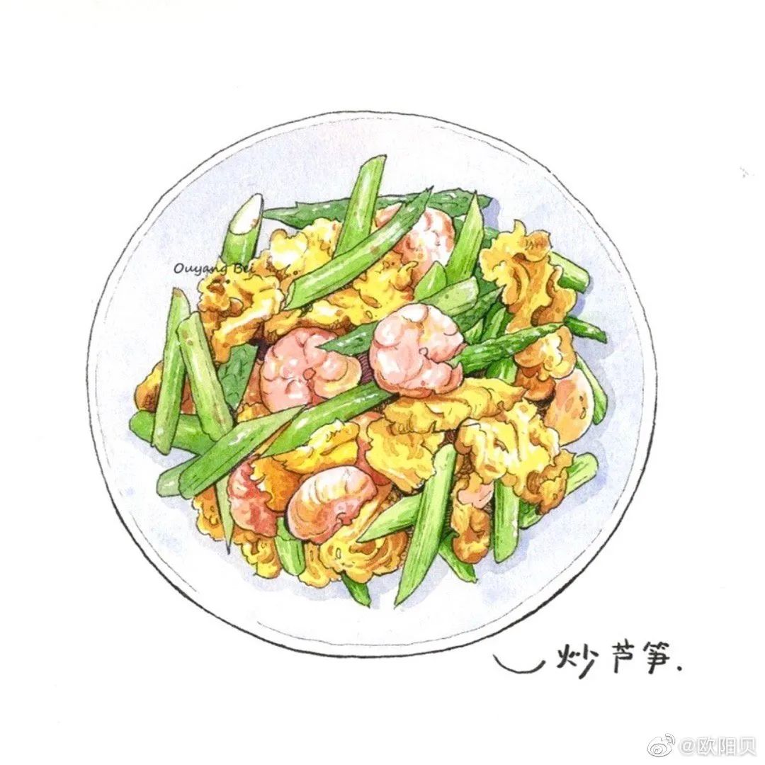 95后女孩画山水画,95后女大学生画山水课堂