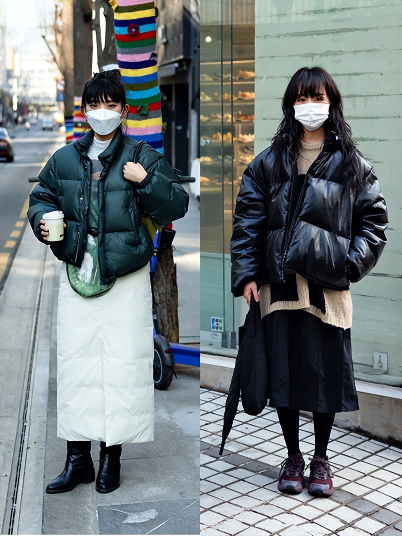 冬季“羽绒服”正流行！看韩国时尚街拍LOOK，一个比一个时髦