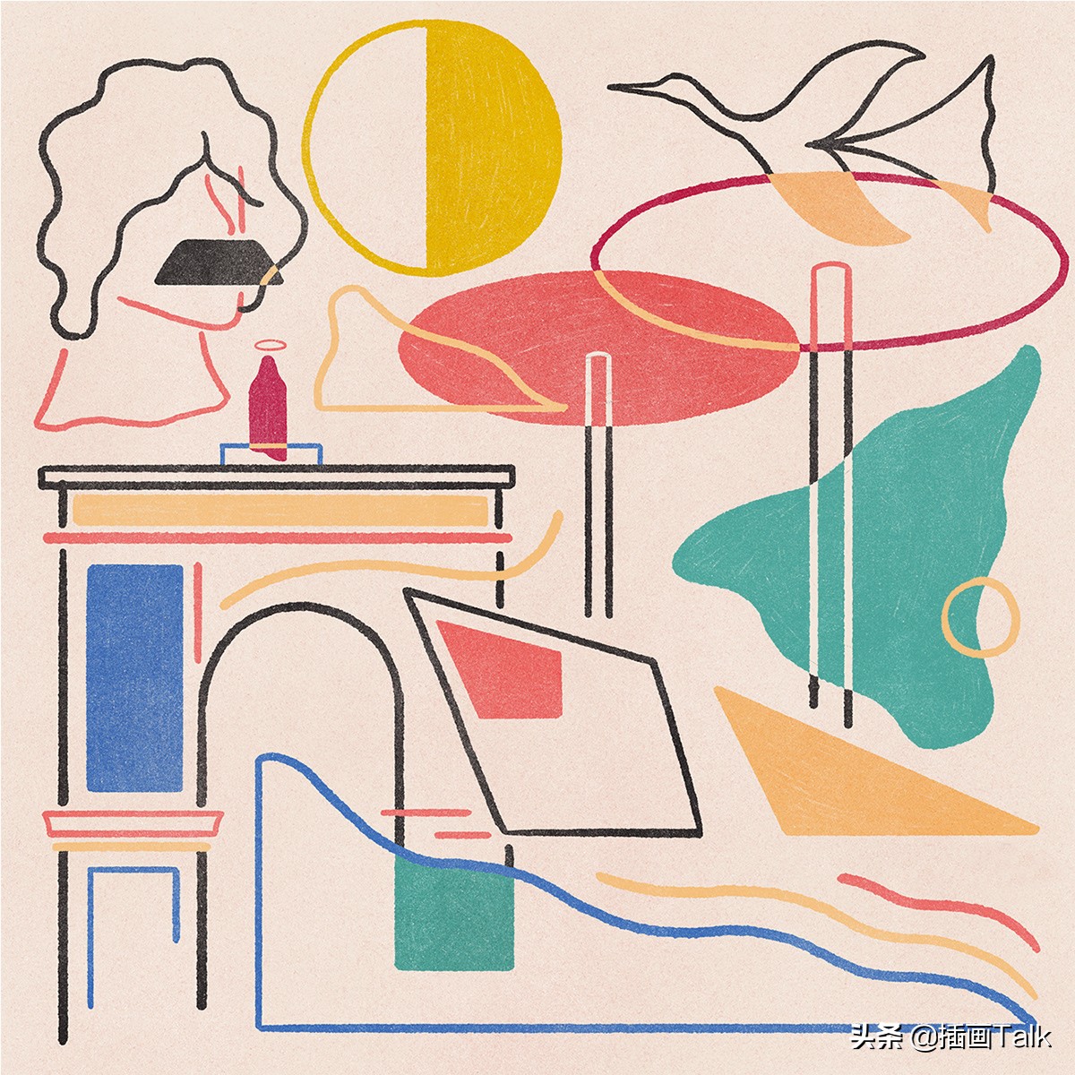 巴西插画师泰拳,巴西插画师raysafontana