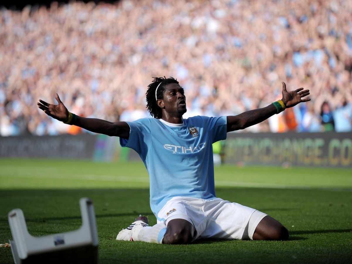 阿德巴约被垫脚,90米滑跪庆祝