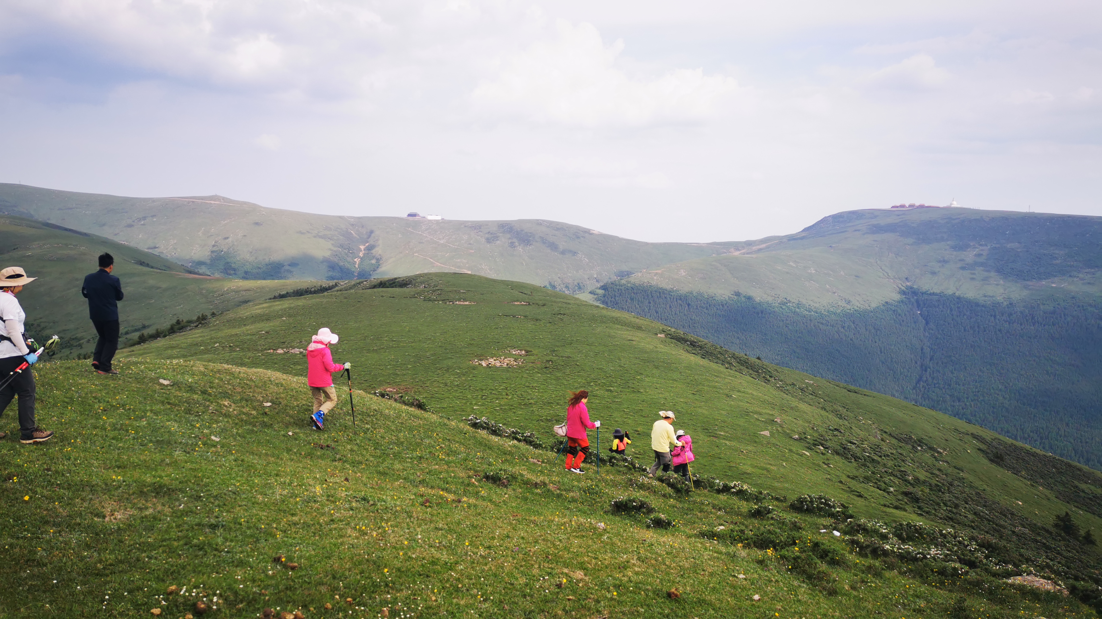 端午节五台山三日大五朝台第二天（西台-中台-插旗台-澡浴池）