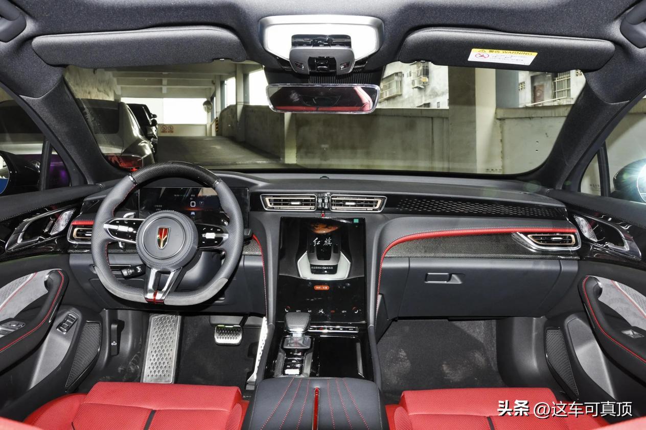 红旗h62020款1.8t落地价,红旗全新溜背轿跑红旗h6