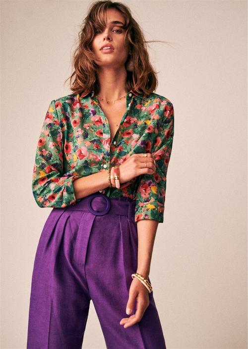 衬衫这样穿时髦又高级回头率200,试试这些高级干练的衬衫穿搭