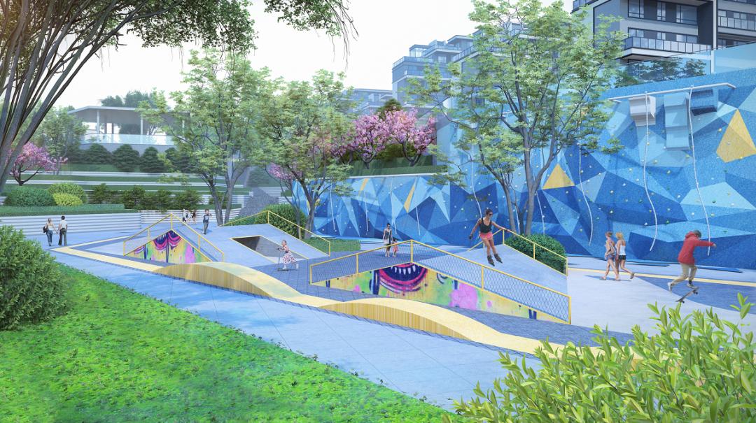 儿童活动场地设计效果图,儿童区域设计效果图