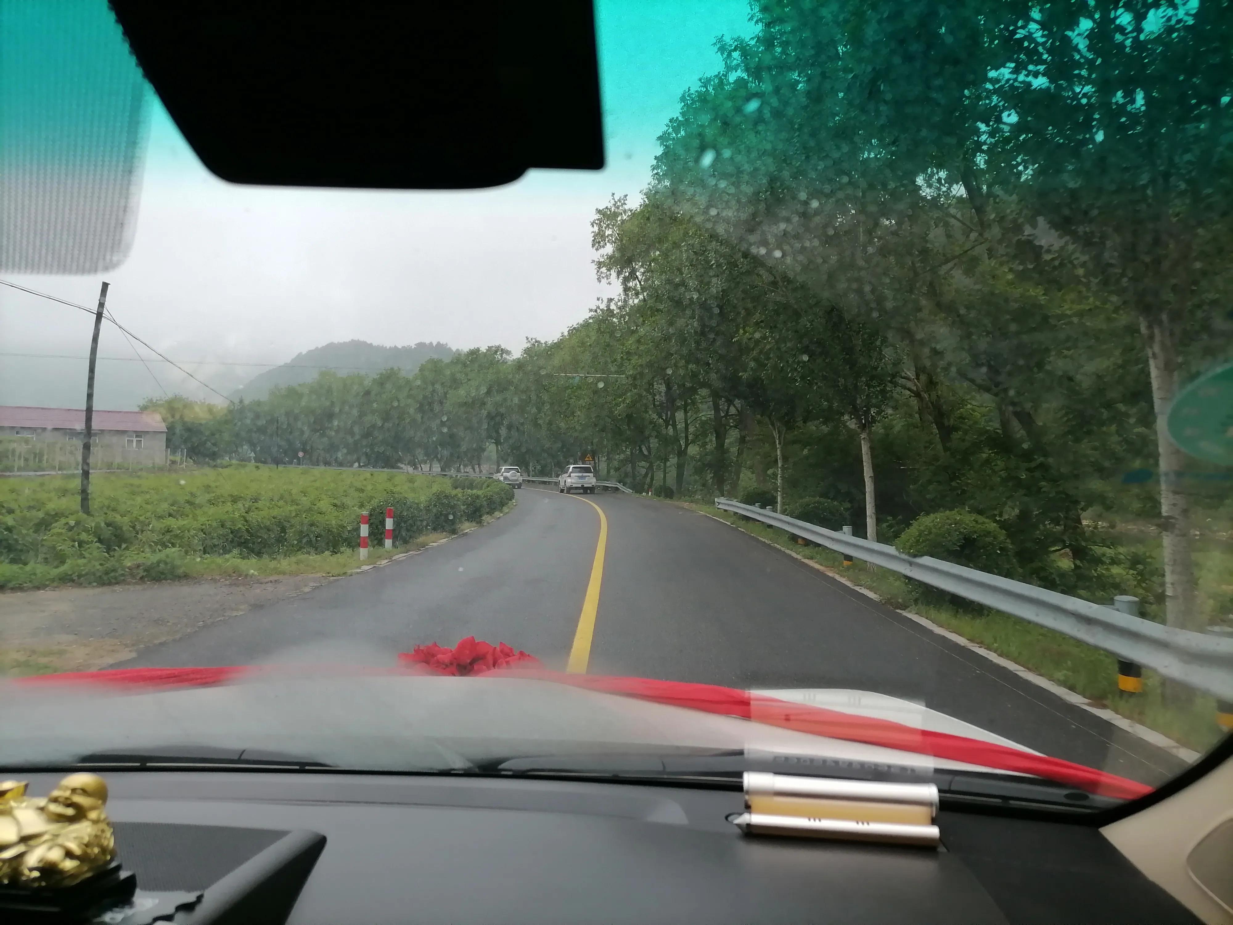 桂云花乡到步云山乡,大连通往庄河的路边风景美如仙境