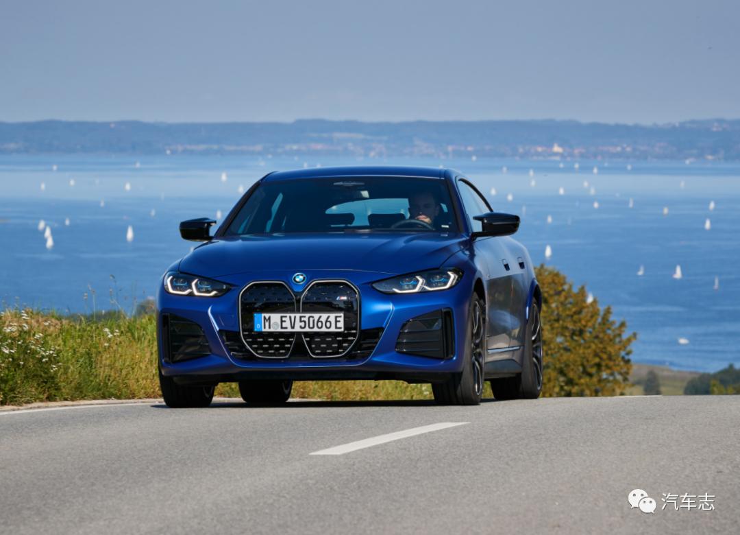 纯进口纯电轿跑宝马i4,新款宝马i4上市