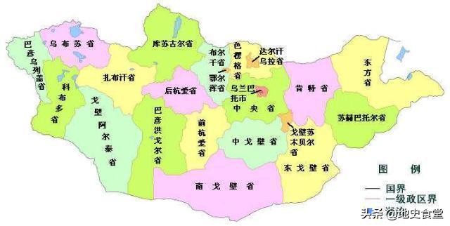 蒙古国人口密集地在哪,蒙古国环境相对较好的省份