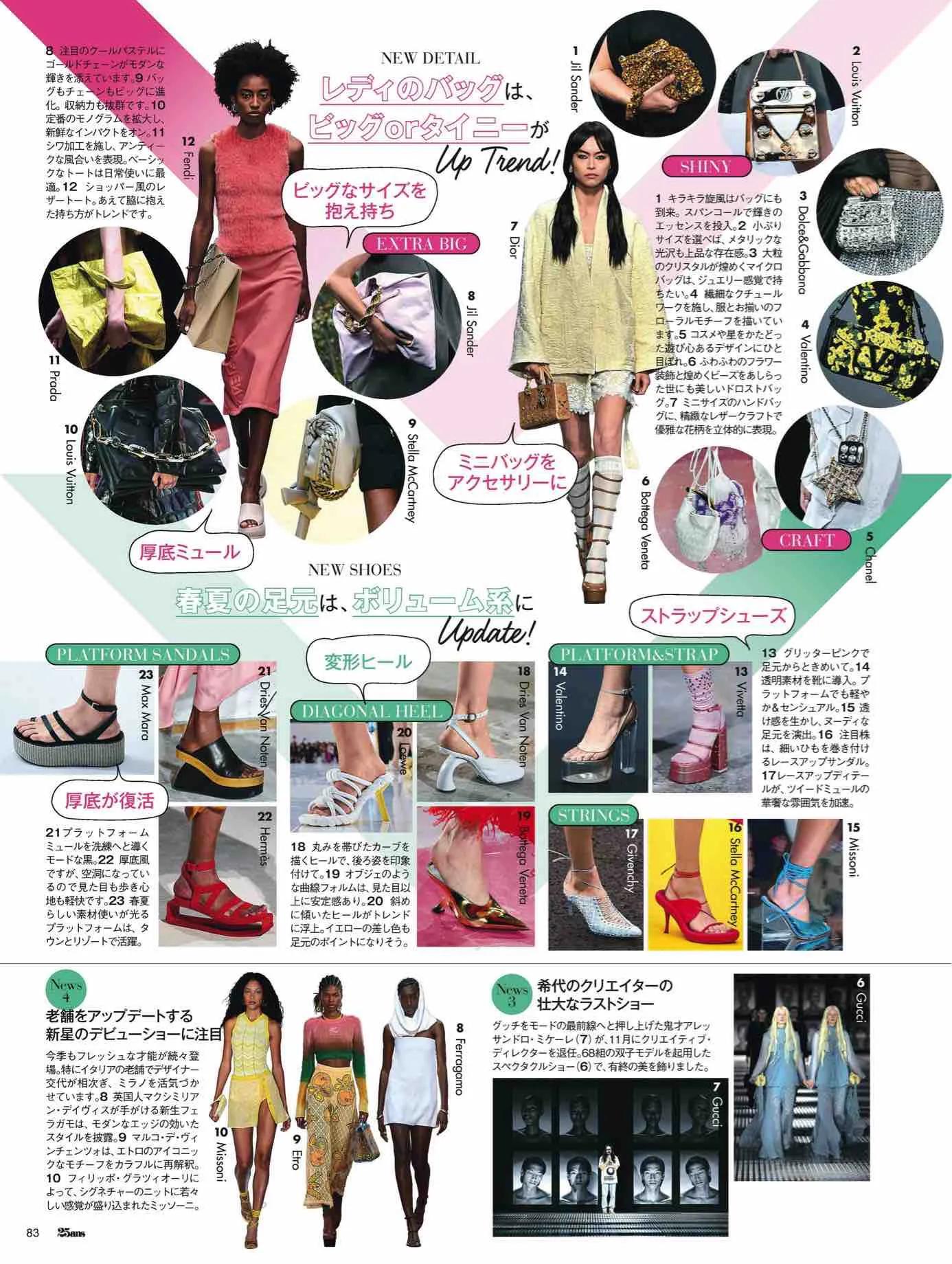 日本时尚杂志12月,25ans杂志