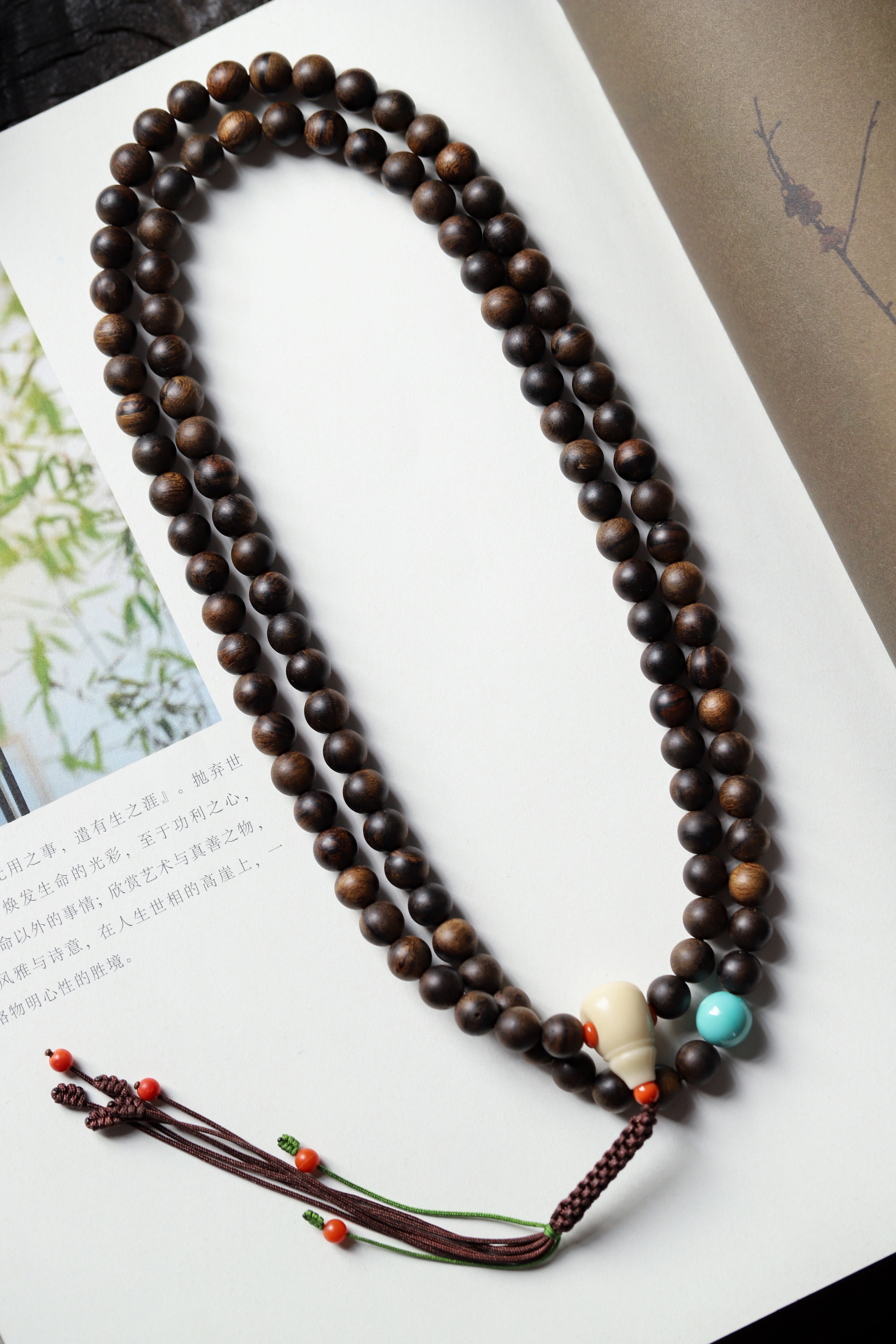 菲律宾沉香手串,8mm菲律宾沉香手串保真天然