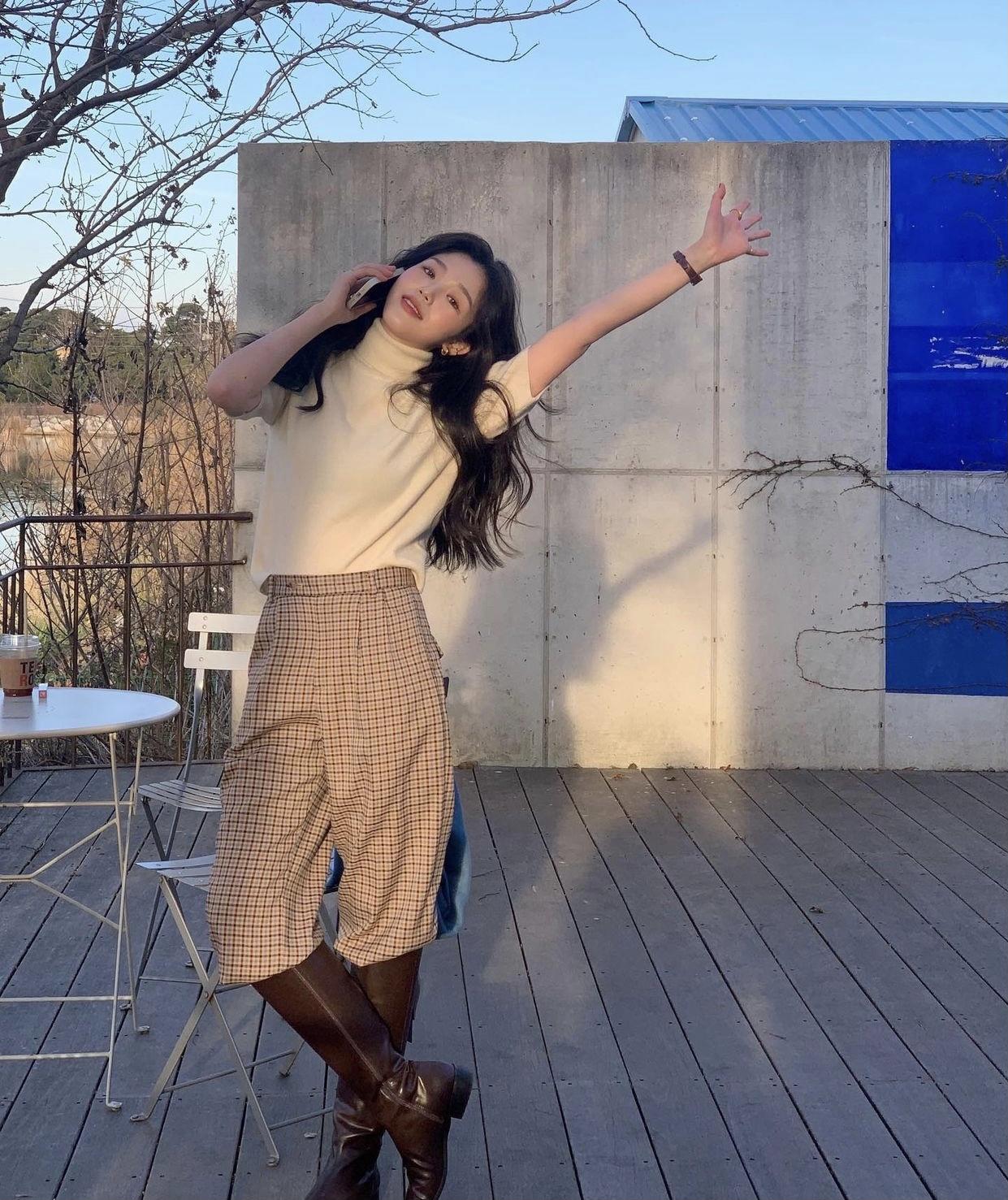 今年流行的长筒靴穿搭,今年最流行穿搭鞋子长筒靴