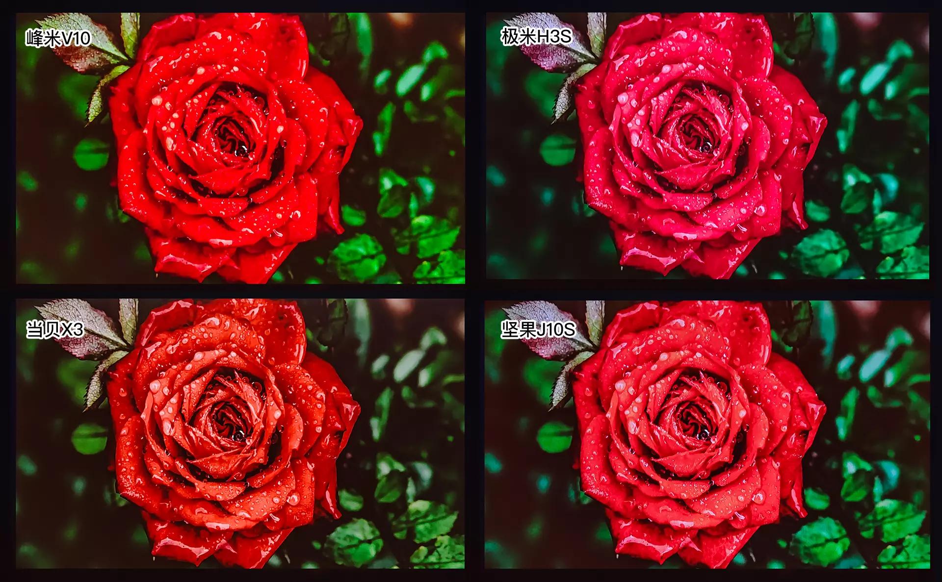 国产投影仪极米当贝坚果,峰米坚果投影仪对比