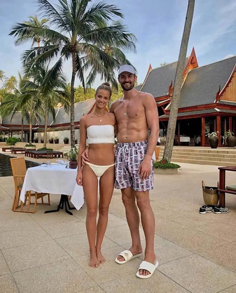 nba球星情感故事,凯文乐福女友凯特博克