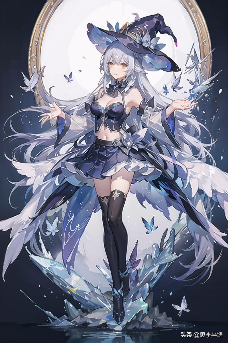 二次元超美少女合集高清壁纸,二次元魔法少女高清图片