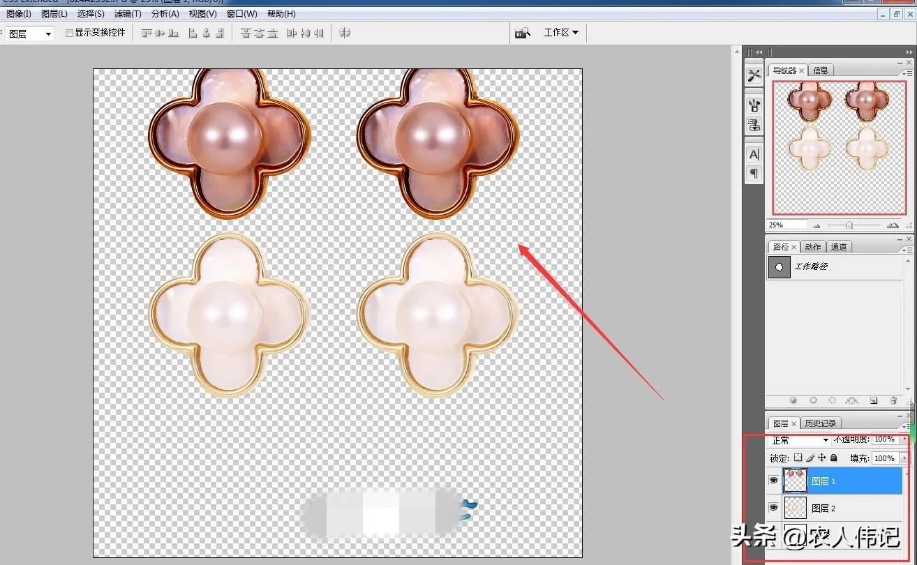 ps白底图怎么调整大小快捷键,ps中如何快速给复杂图片换底色