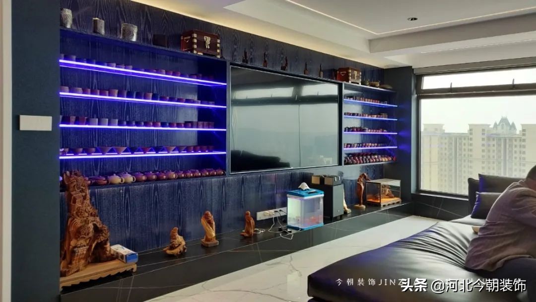 现代轻奢无主灯设计实景小户型,现代风格无主灯设计大宅