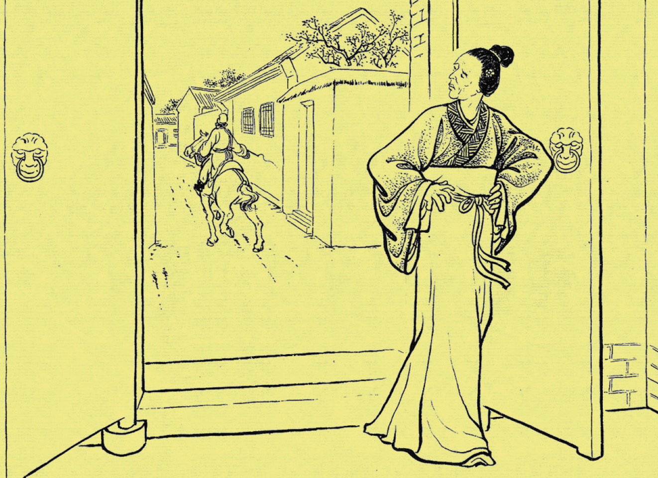 民间故事贪恋美色食恶果,民间故事贪财的寡妇