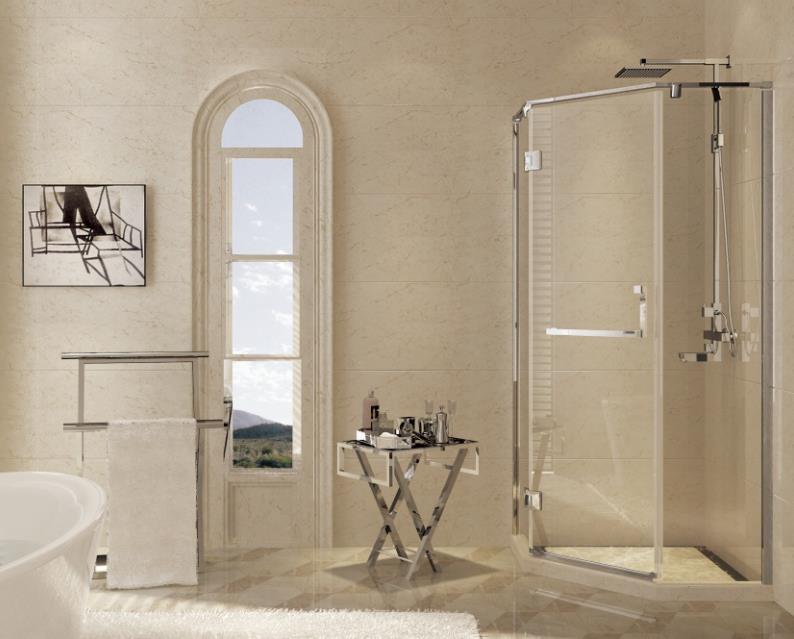 淋浴房隔断帘隔断墙哪个好,淋浴间用浴帘隔断效果