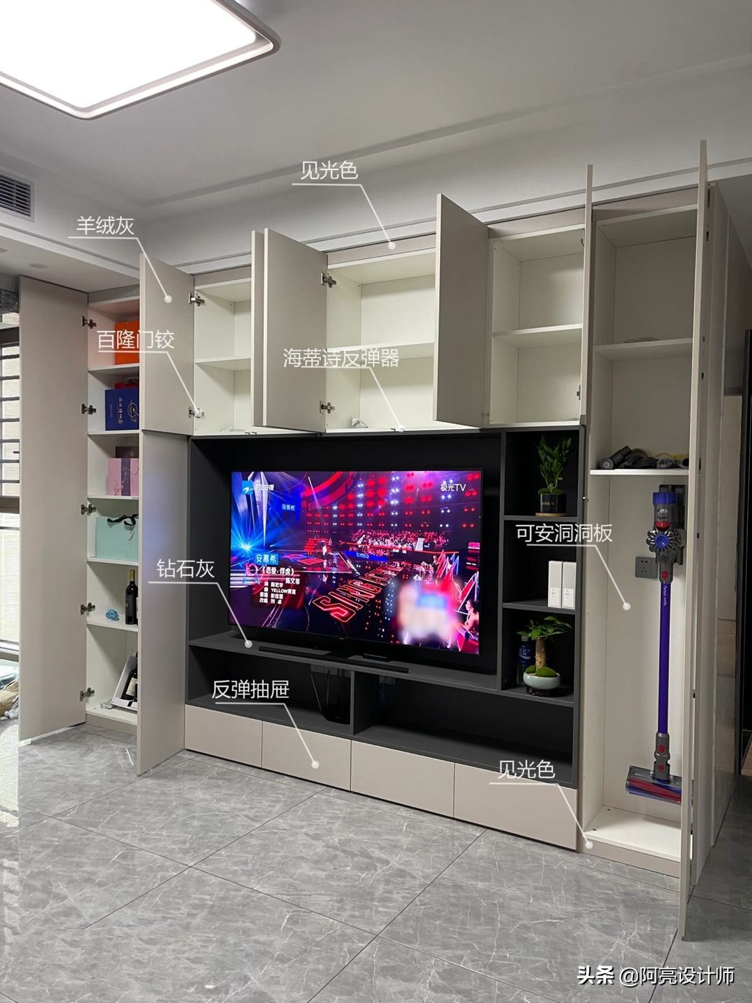 各种电视柜尺寸图片大全,背景墙3.6米悬空电视柜的最佳尺寸