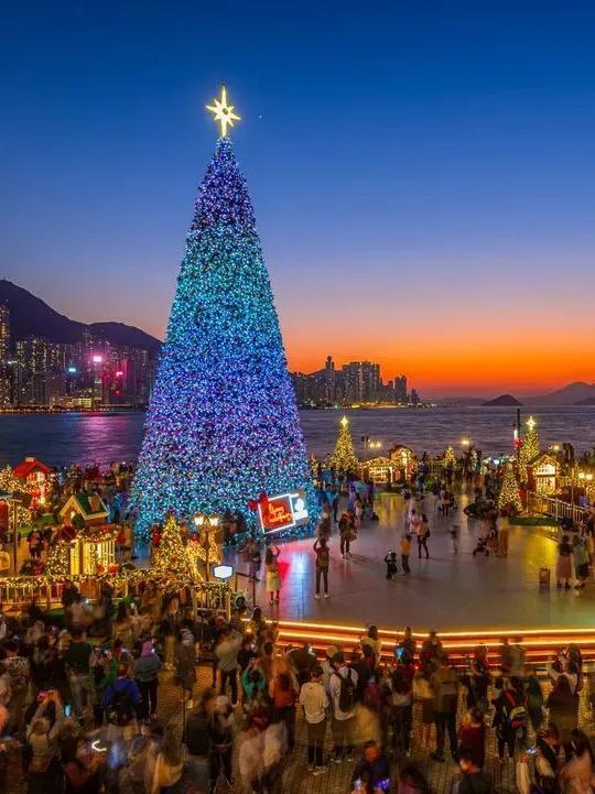 香港圣诞打卡地,香港圣诞打卡路线规划