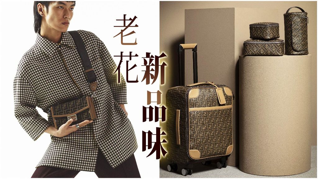 fendi老花双肩包,fendi老花风情