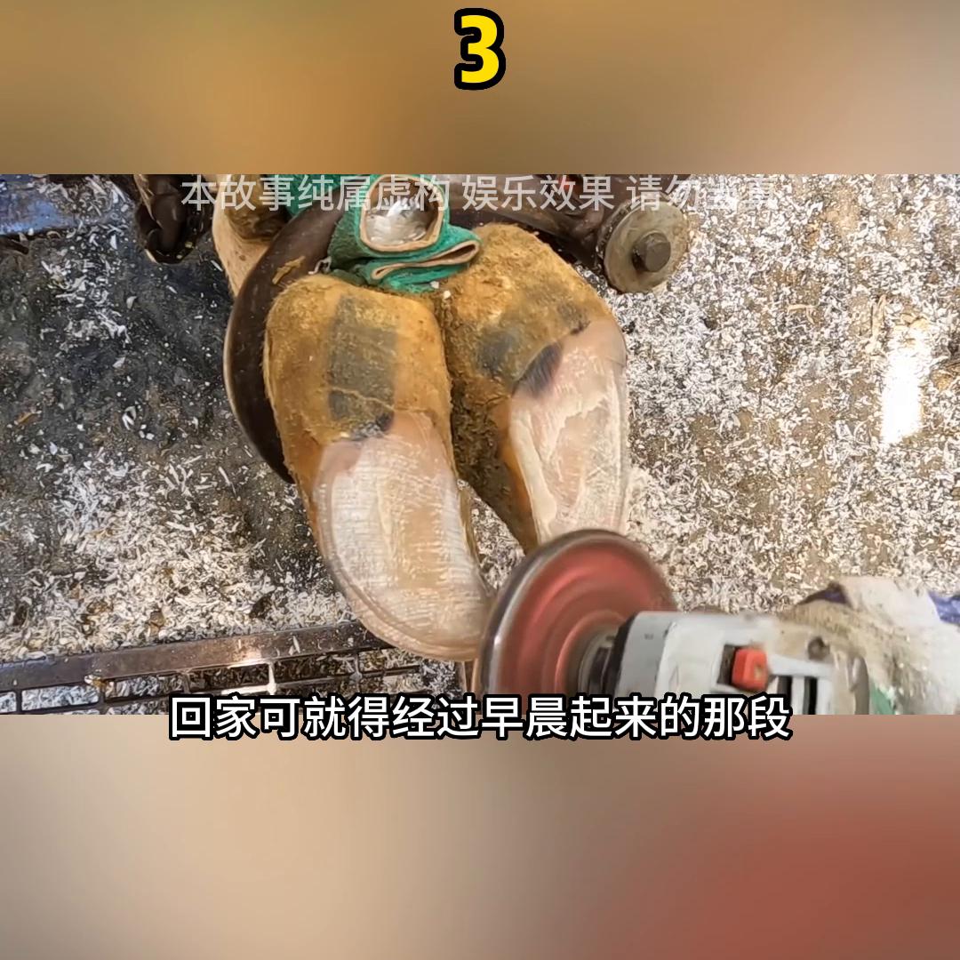 修坏死驴蹄解压视频,修驴蹄解压视频原声