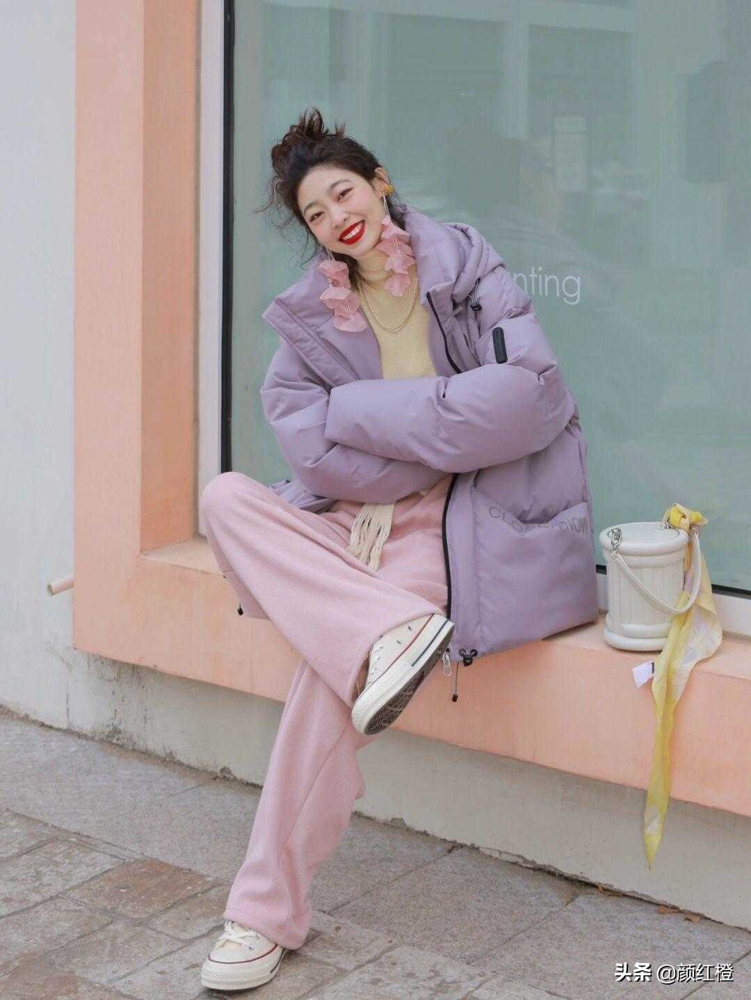 马卡龙色系西装阔腿裤,马卡龙夏季薄款阔腿裤