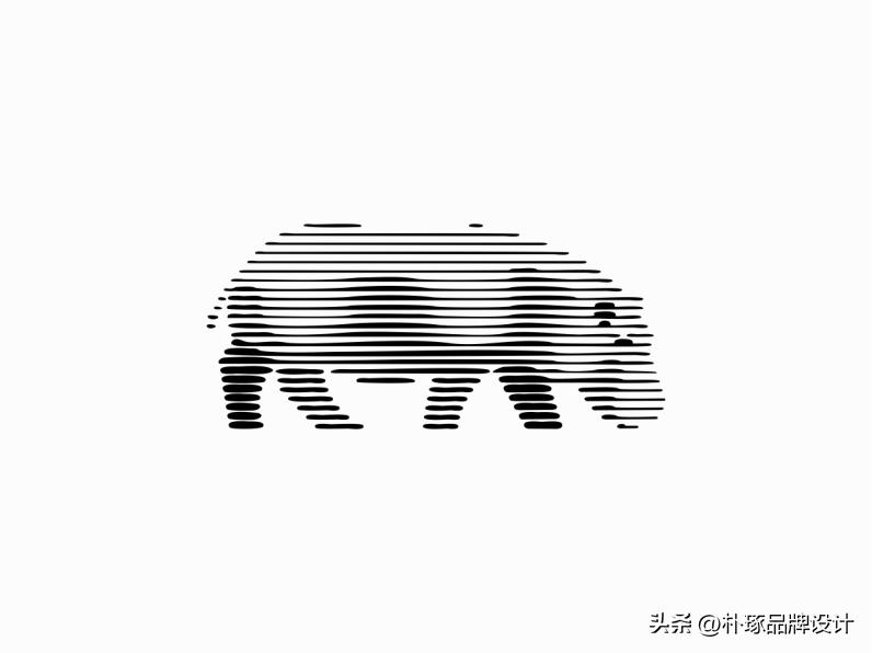 张开血盆大嘴IP动物形象河马元素logo创意集锦