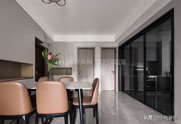 淮矿馥邦天下合肥,合肥现代风格装修实景案例