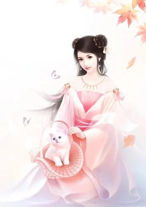 精美手绘手机壁纸古装演员,唐嫣古装高清壁纸