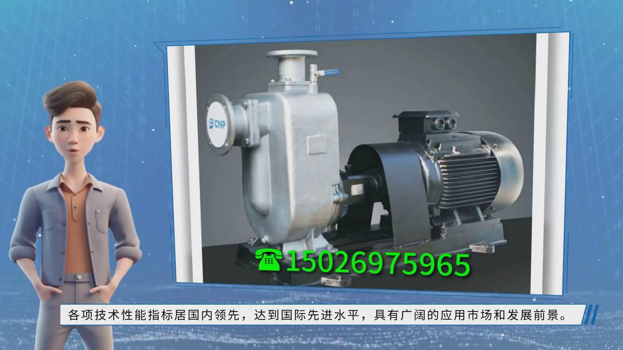 江苏不锈钢自吸排污泵,cnp泵是什么牌子
