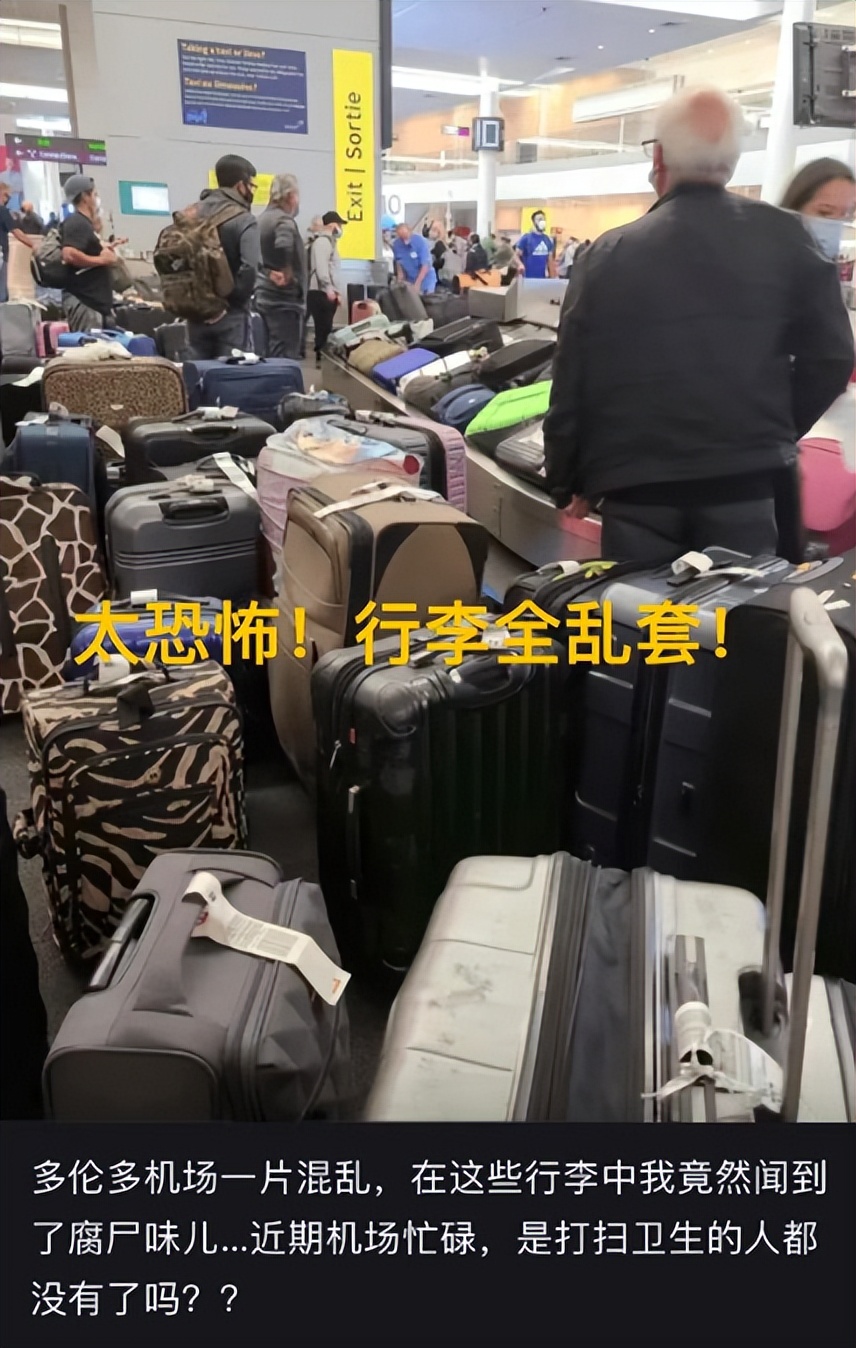 加拿大机场惊传腐尸味!行李堆成山!驻加使馆发赴华调整新通知