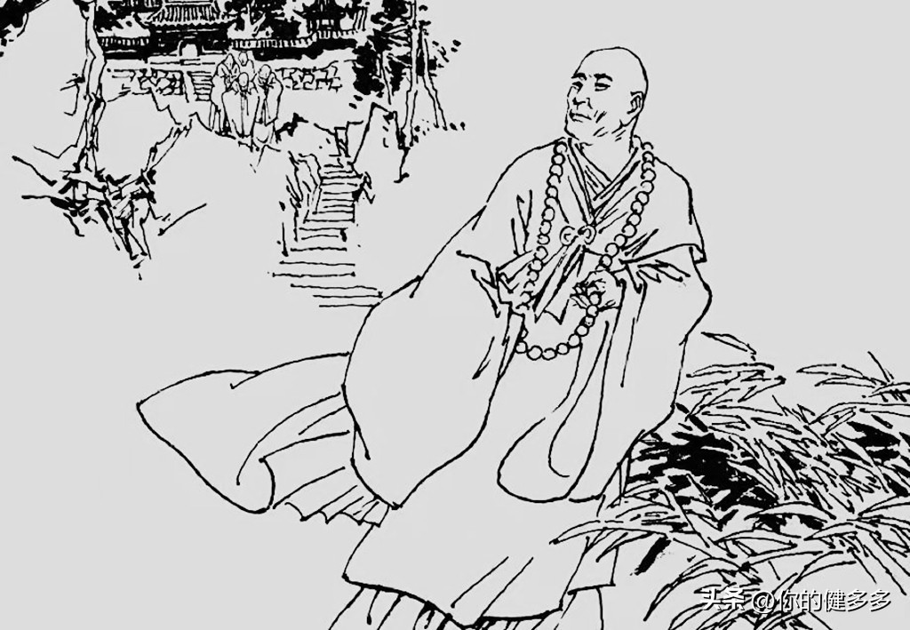 民间故事男子守灵躲过一劫,民间真实故事和尚丢银子