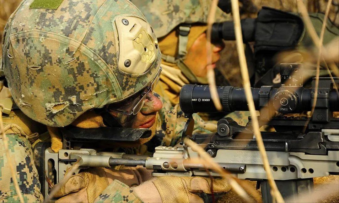 现实中的mk14ebr增强型射手步枪,mk14ebr和dmr