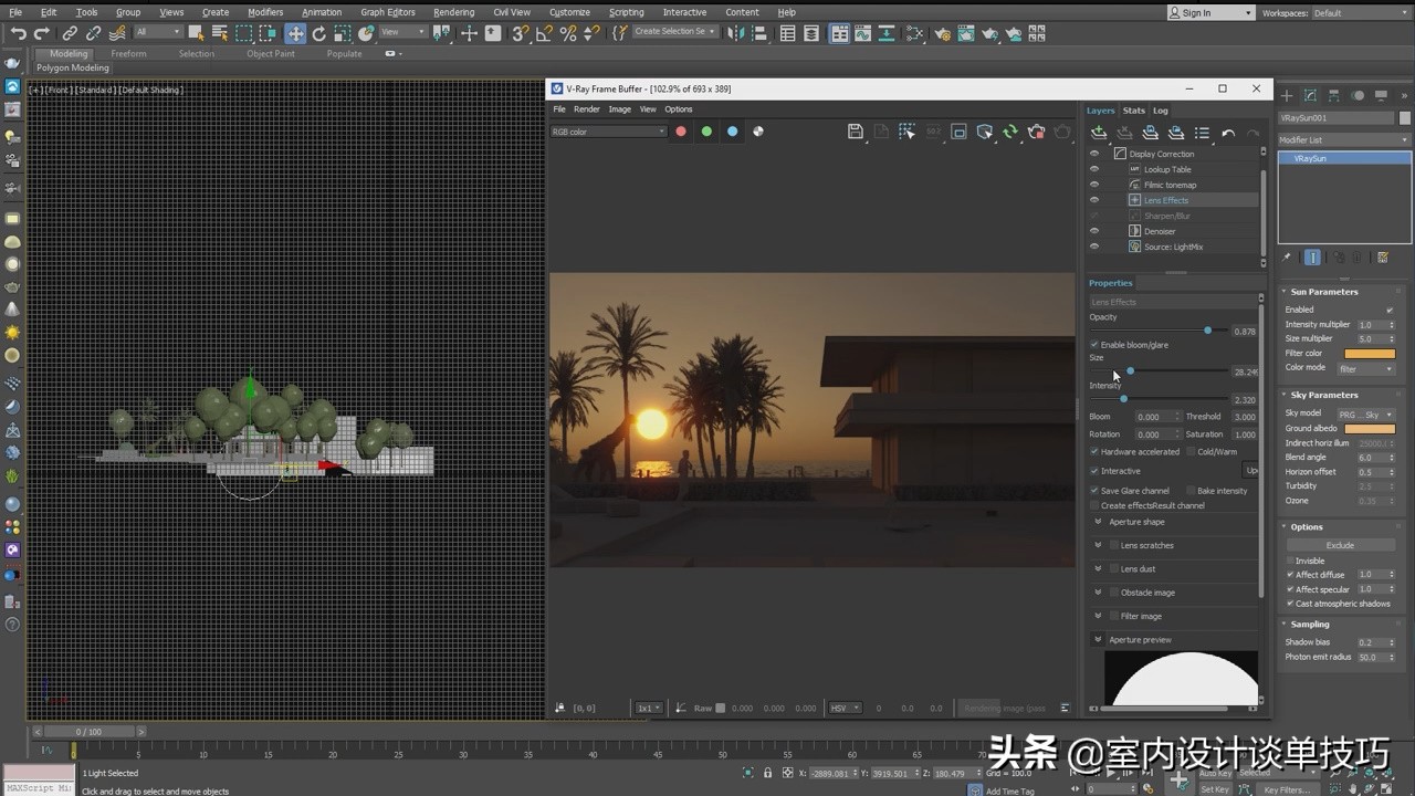 只用一套组合光,出白天/夜晚,客户:24小时出图报酬5k