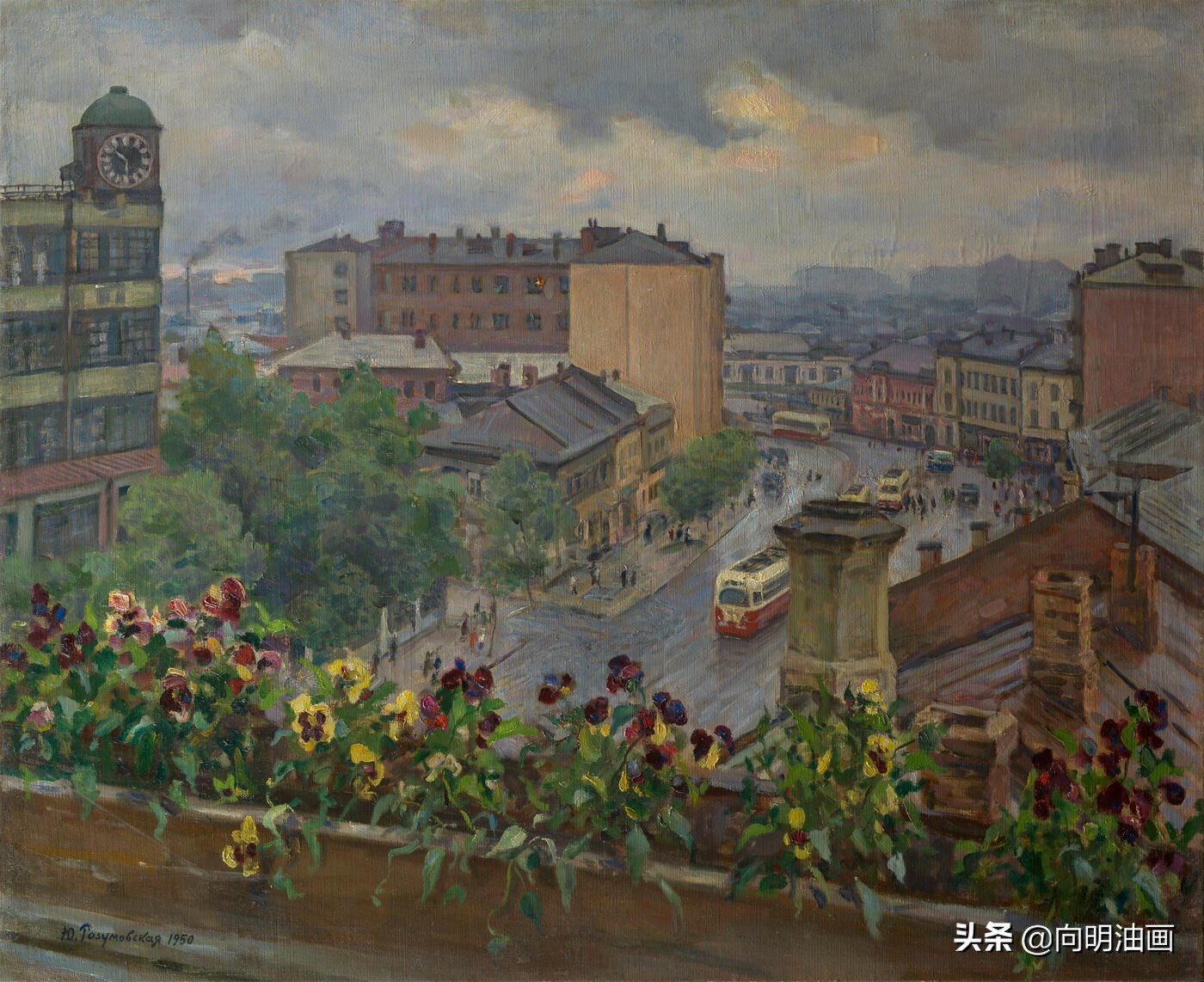 美国俄罗斯中国油画,俄罗斯大师油画作品欣赏