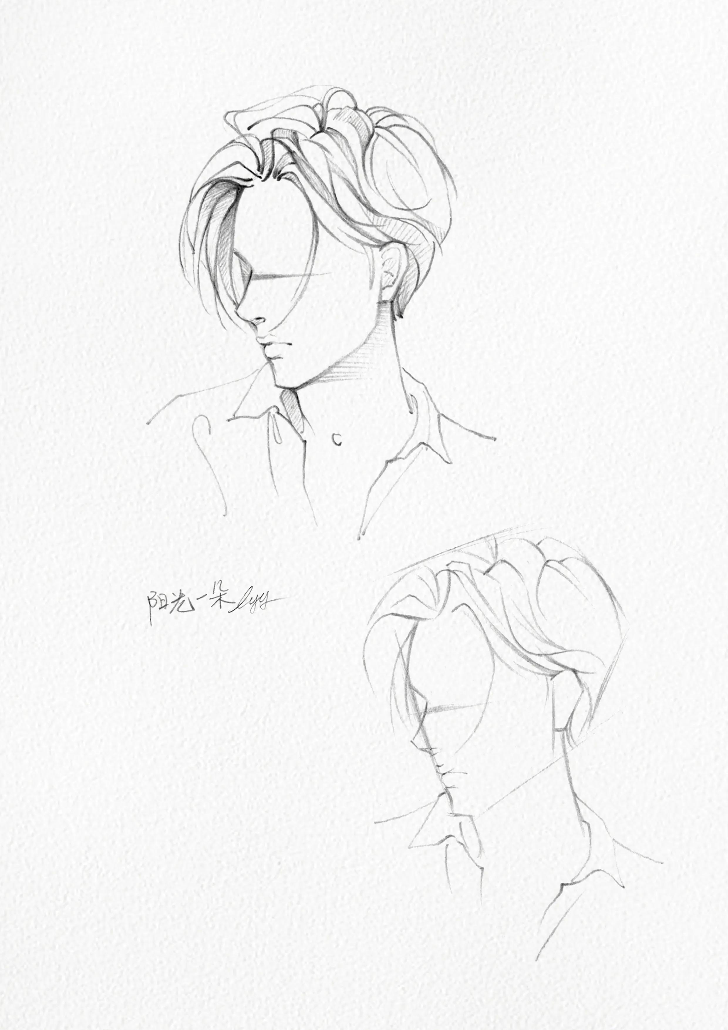 男生分头发型修剪教程,男生自己打理发型教程