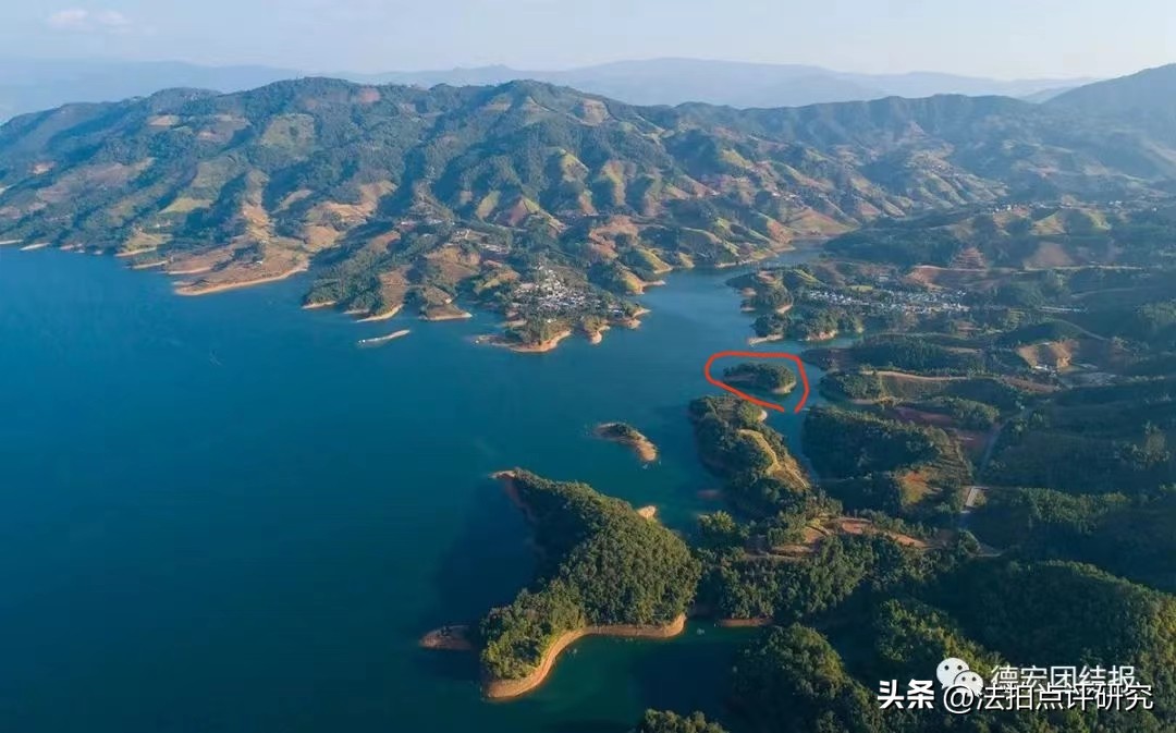 当岛主机会来了！云南德宏水库小岛一元起拍，有产权证，可过户！