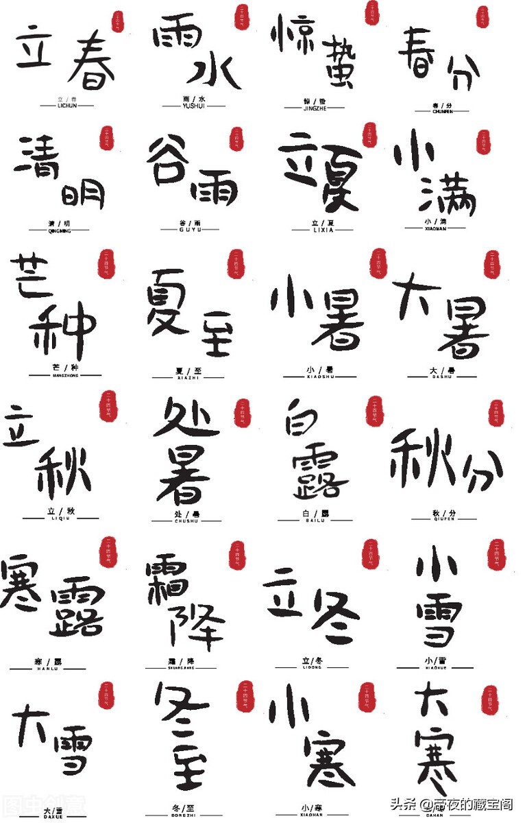 二十四节气含义表完整版,二十四节气歌的含义