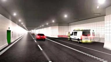 丹麦跨海隧道建造视频,丹麦沉管隧道