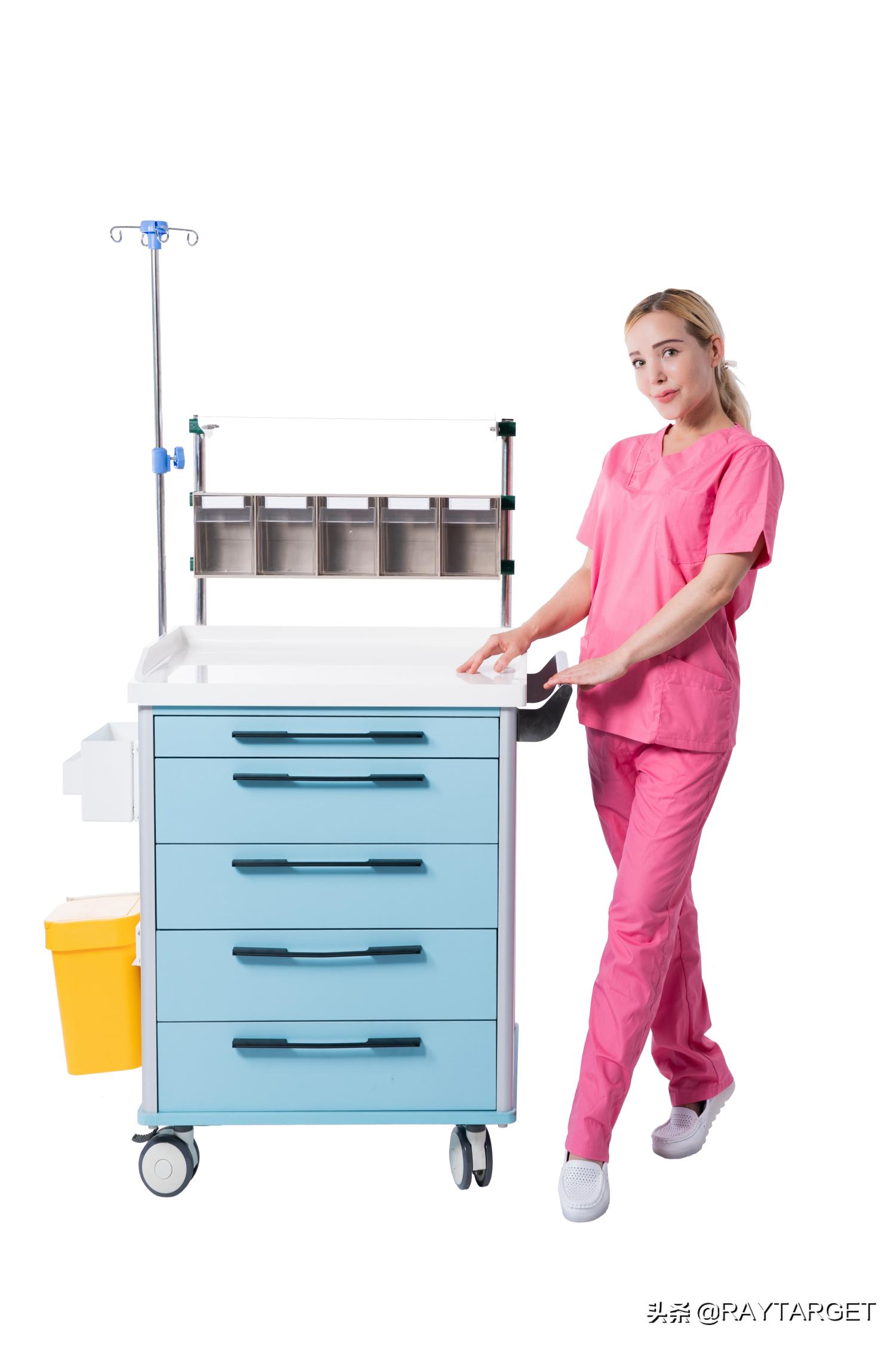 提供医院移动护理功能的医疗推车