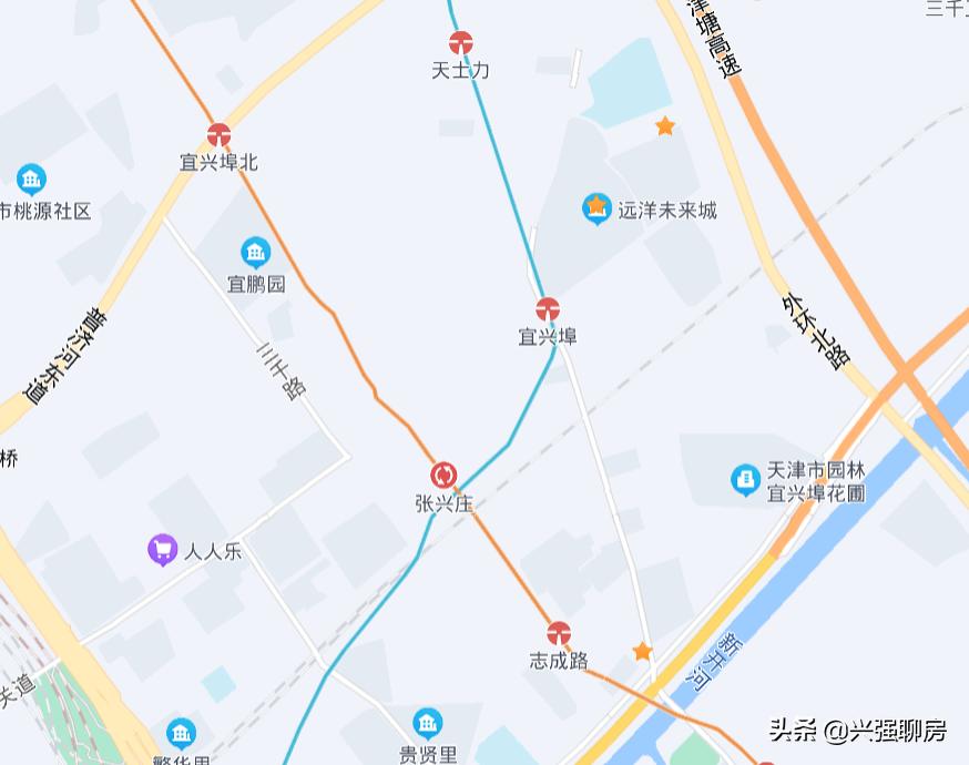 天津宜兴埠板块包括哪些,天津朝阳路板块和宜兴埠板块