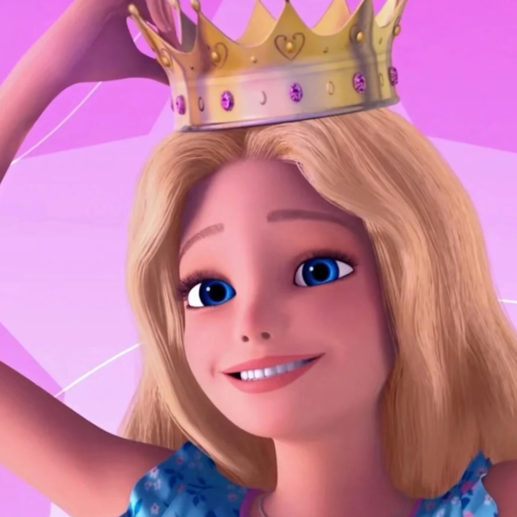 芭比公主头像高质量,芭比公主头像沙雕可保存